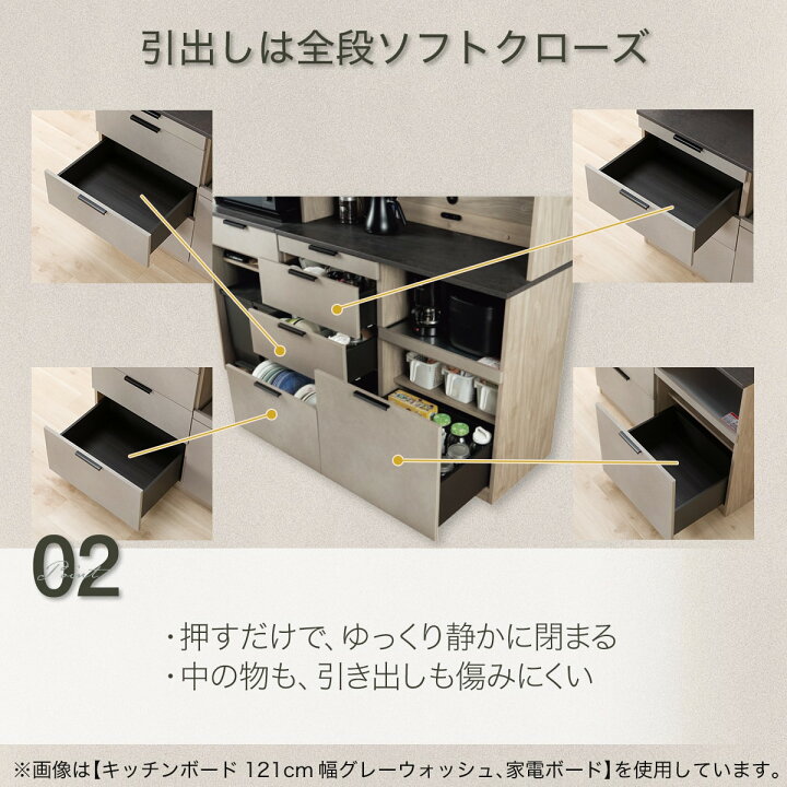 楽天市場】キッチンボード(TMK501 120KS)【配送員設置商品】ニトリ 