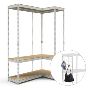 yMETAL & WOODzω׏d nK[bN 81cm×nK[bN 81cm AZbg@jg y[J[Ez