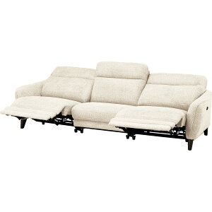 3人掛け布張り電動リクライニングソファ(LS06 3シート SUG) ニトリ 【配送員設置商品】