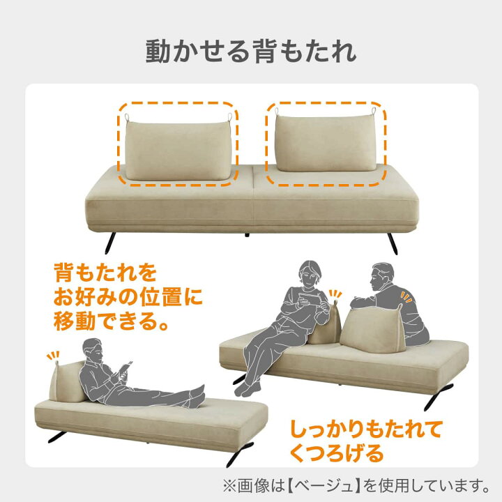 楽天市場】マルチソファ 布張りタイプ (SC01) ニトリ 【配送員設置商品 