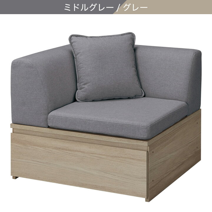 楽天市場】布張りコーナーソファ(MS03) 【配送員設置商品】 ニトリ 
