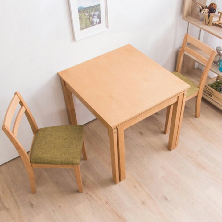 楽天市場】伸長式ダイニングテーブル3点セット(幅80-130cm LO/DC PRT 