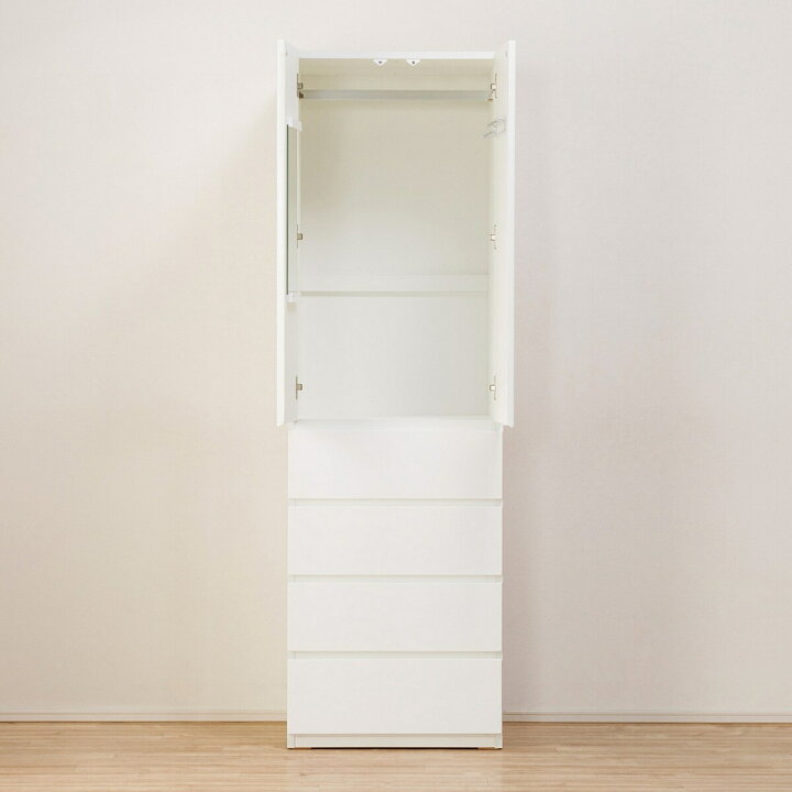 楽天市場】ブレザーチェスト上置セット 幅59cm (ポルテD 60BC WH 