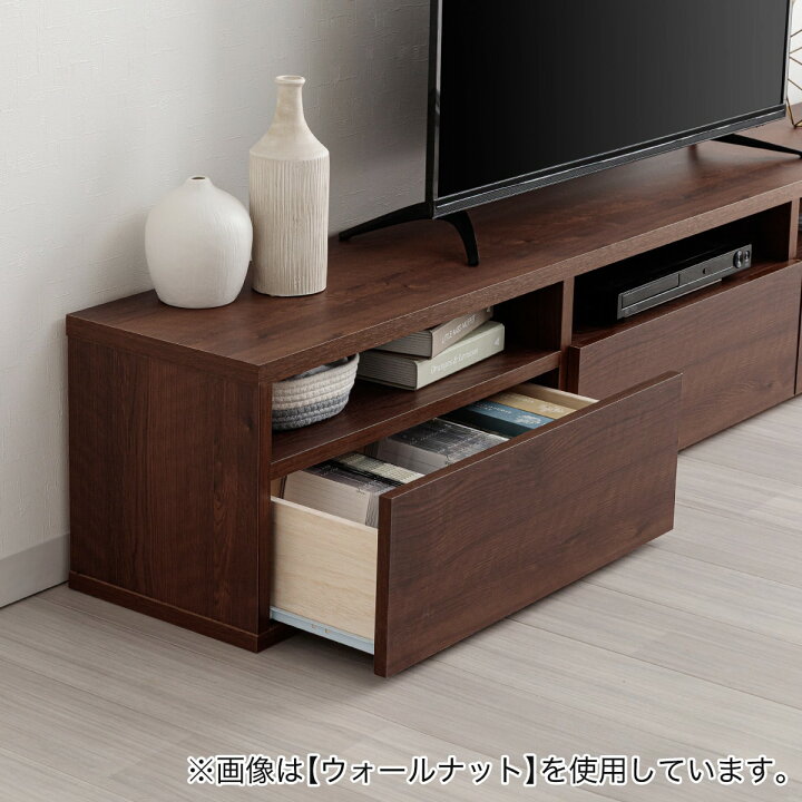 楽天市場】日本製 組立不要 完成品 テレビボード (幅180cm) 【配送員 