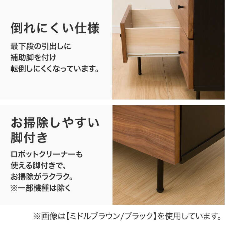 楽天市場】[幅119cm] ローチェスト (モリーナ2 120-4) ニトリ 【配送員 