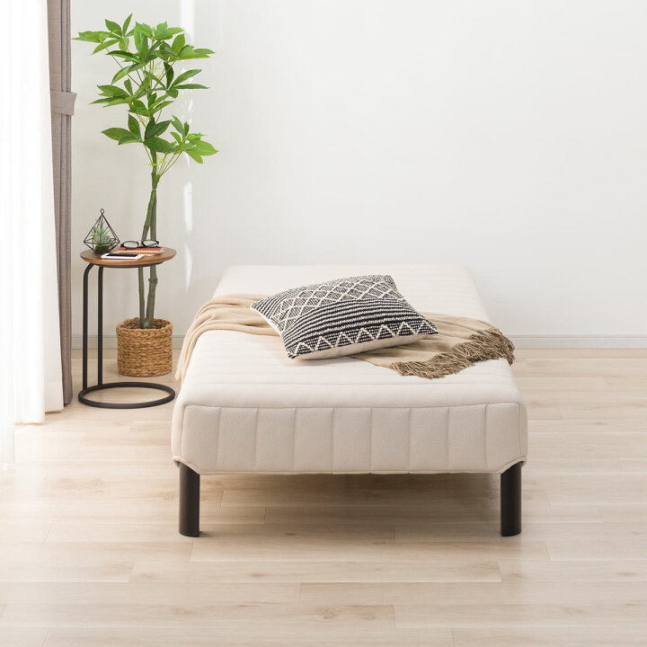 楽天市場】シングル脚付きマットレスベッド(CT002 BK) 【玄関先迄納品 