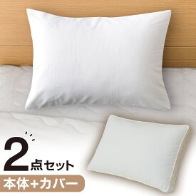 ホテルスタイル枕　4大消臭機能付き(Nホテル3 セレクト)本体＋カバーセット(Nホテルスタイル2 プレーン)【玄関先迄納品】　ニトリ