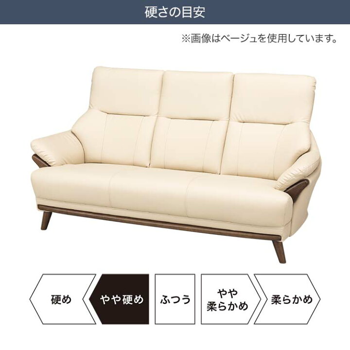 楽天市場】〔エントリーで全商品P5倍〕3人掛け 合皮ソファ (Nシールド 