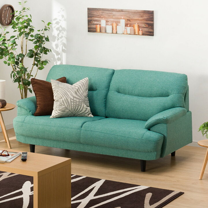 楽天市場 幅177cm ソファ 3人用ソファ 布張りソファ カウチソファ 3人掛け 3人用布張りソファ キャッツ3 Gr 北欧 シンプル おしゃれ グリーン ソファー カウチソファー I字 在宅 ナチュラル 脚高 新生活 ニトリ 配送員設置 5年保証 ニトリ