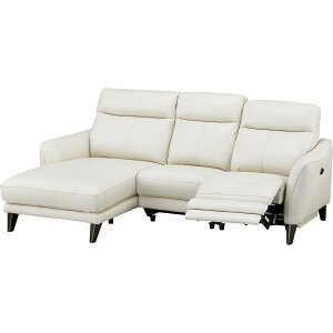 電動カウチソファ (アネーロ 厚革タイプ NV) ニトリ 【配送員設置商品】 【5年保証】