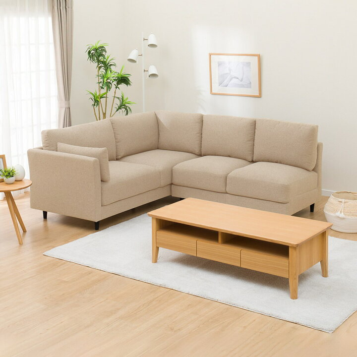 楽天市場】布張りコーナーソファセット(CS01 H)【配送員設置商品 