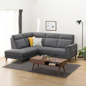 コーナーソファセット(LB07) ニトリ 【配送員設置商品】 ブラウン ライトグレー ダークグレー 左コーナーソファセット 右コーナーソファセット