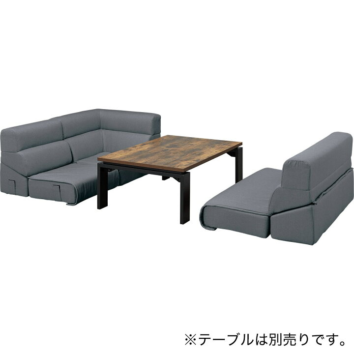 ニトリ ローソファー 3分割 キレイです☆