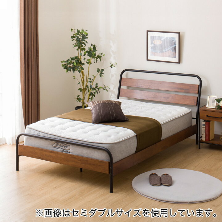 楽天市場】〔エントリーで全商品P5倍〕幅104cm シングルベッドフレーム 