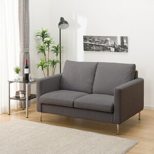 布張り2人用ソファ(スリム肘 MS02) ニトリ 【配送員設置商品】 【秋の期間限定価格:11/4まで】