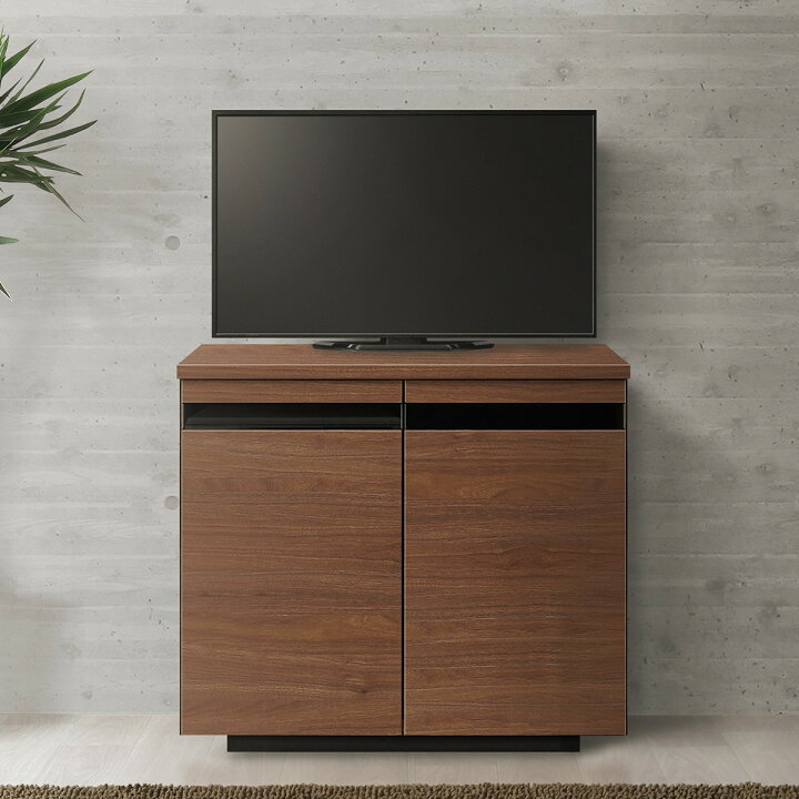 楽天市場】食卓やベッドから見やすい高さのテレビキャビネット 幅80cm 