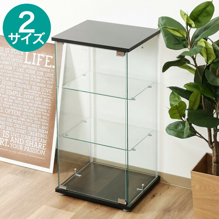 楽天市場】ガラスコレクションケース (クリアタイプ)【メーカー直送 