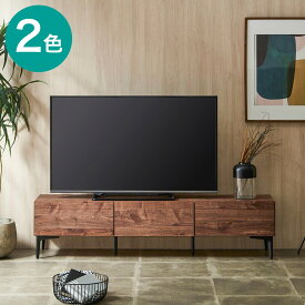 ブラック脚テレビボード (160)　ニトリ 【配送員設置商品】