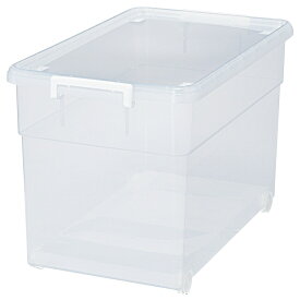 大容量で丈夫なフタ付き収納ボックス　ニトリ 【玄関先迄納品】