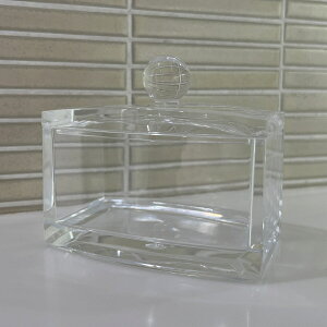 綿棒・コットン アクリルケース スクエア (MF01) ニトリ 【玄関先迄納品】
