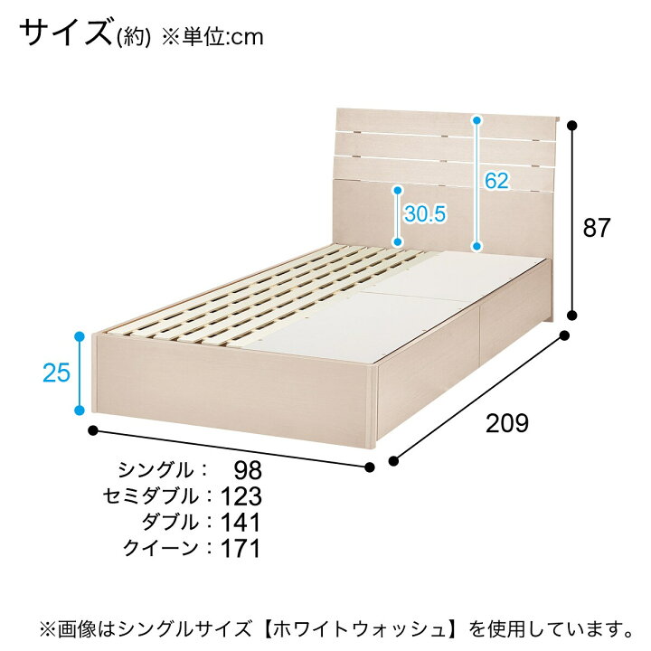 楽天市場】〔エントリーでP5倍〕セミダブルベッドフレーム (EB-001  