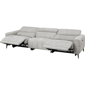 3人掛け布張り 両電動リクライニングワイドソファ(LS05 3シート) ニトリ 【配送員設置商品】