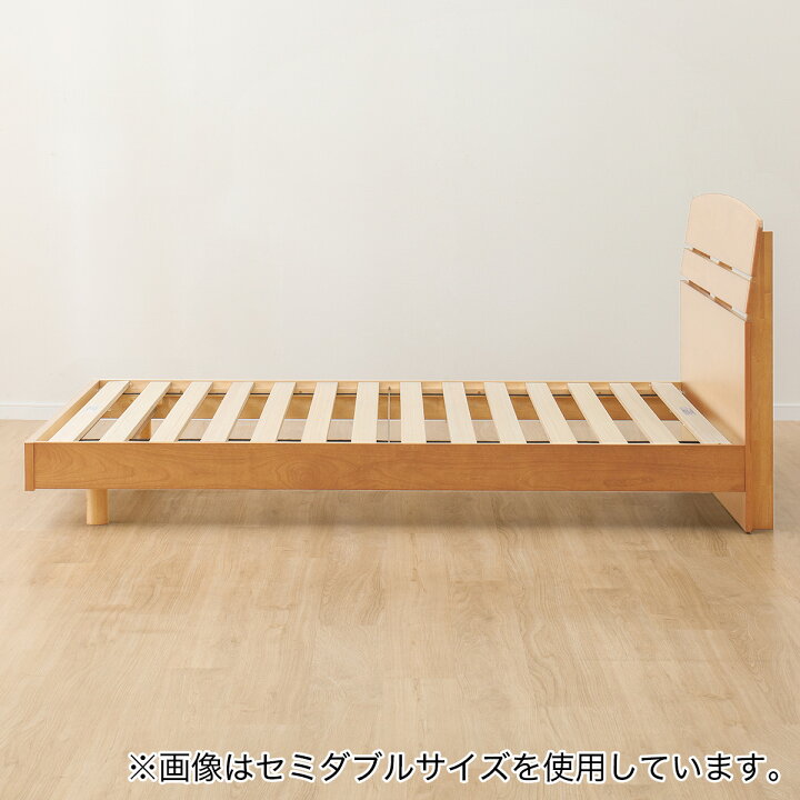 楽天市場】〔エントリーでP5倍〕幅141cm ダブルベッドフレーム 