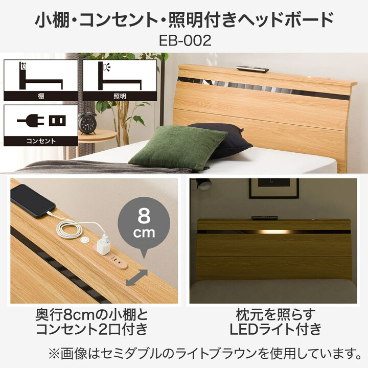 楽天市場】エントリーで全商品P5倍 クイーンベッドフレーム (EB-002 