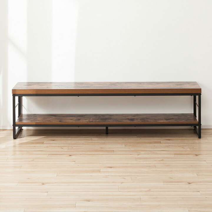 楽天市場】[幅150cm] ローボード (ステイン 150N) 【玄関先迄納品 
