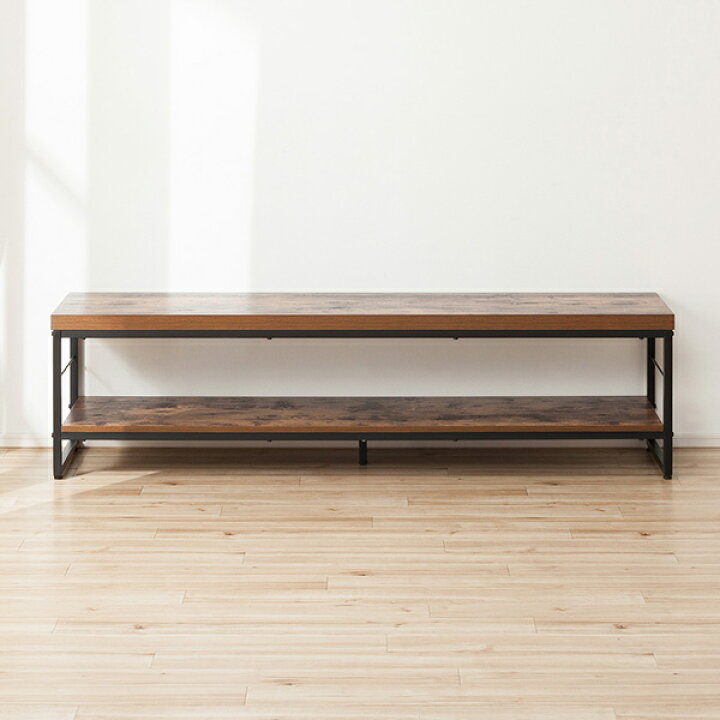 楽天市場】[幅150cm] ローボード (ステイン 150N) 【玄関先迄納品 
