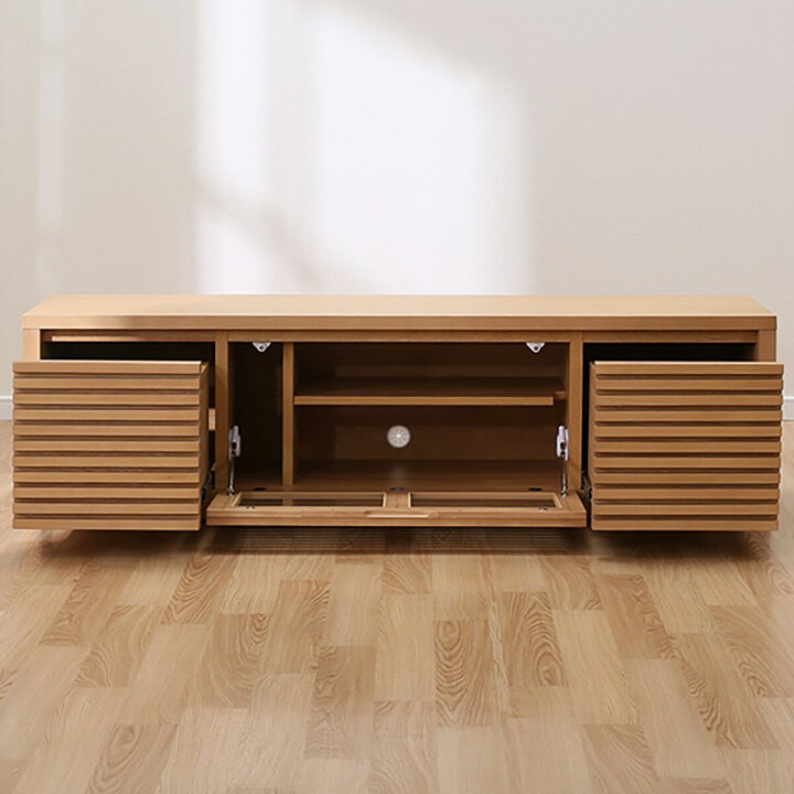 楽天市場】[幅151cm] ローボード (ショア150B) 【配送員設置商品】 【5 