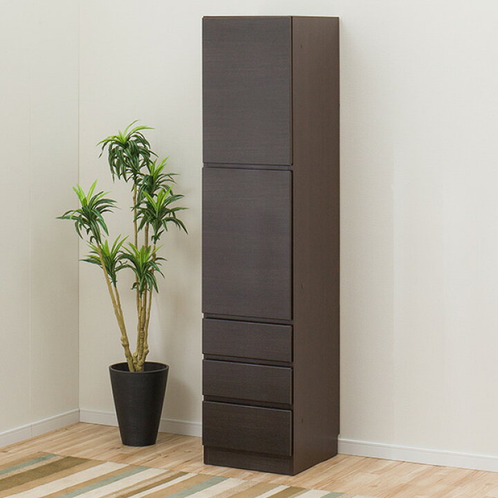 楽天市場】[幅40cm] 壁面ユニットキャビネット (ウォーレン 40-2D3H) 2  