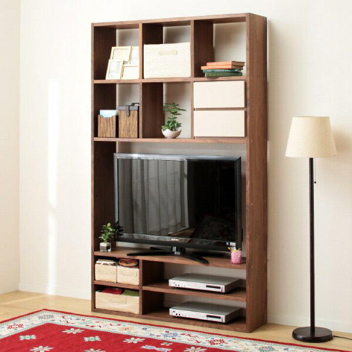 楽天市場】[幅125cm] 壁面ユニット TVボード (コネクト120-3セット 