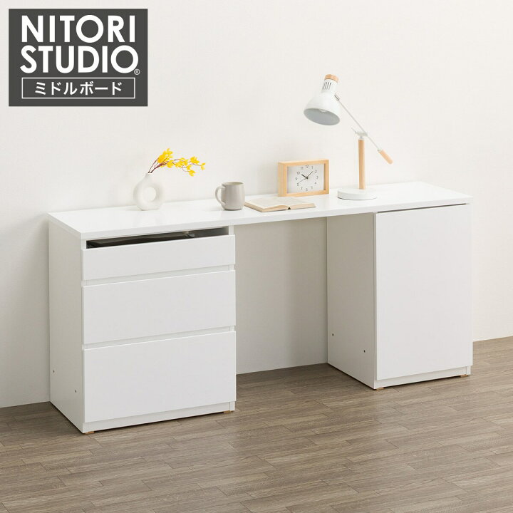 楽天市場】デスクタイプセット(UF01 165 ドアキャビネット45下+引出し 