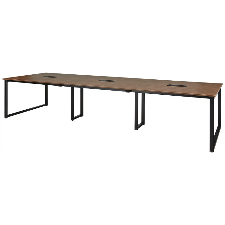 楽天市場 幅360cm フリーアドレスデスク テーブル Nt 3600 Bk Wn ニトリ 配送員設置 3年保証 ニトリ