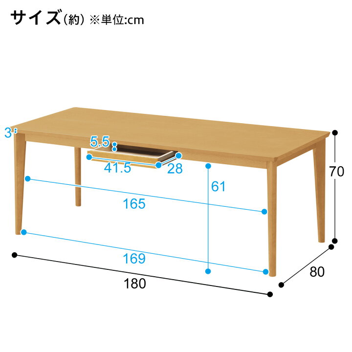 楽天市場】[幅180cm] ダイニングセット (DTロレイン5H 180LBR/DC 