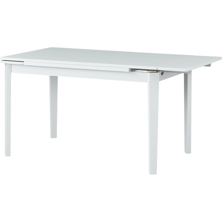 楽天市場】伸長式ダイニングテーブル (JG022Y 120 WH) 【玄関先迄納品 