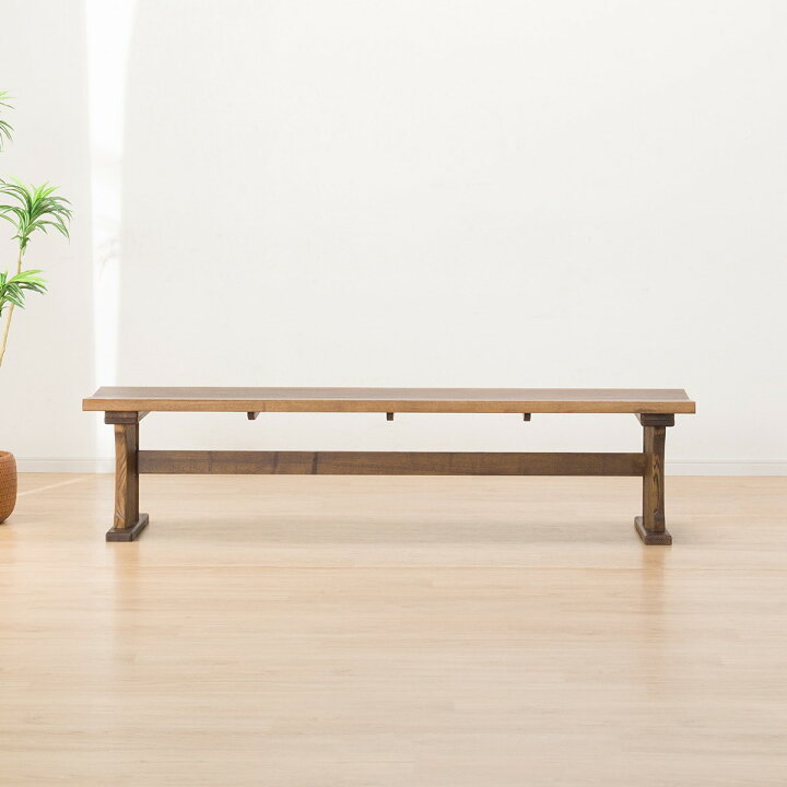 楽天市場】[幅180cm] ベンチ (ヤマト 180 DBR) ダイニングチェア 