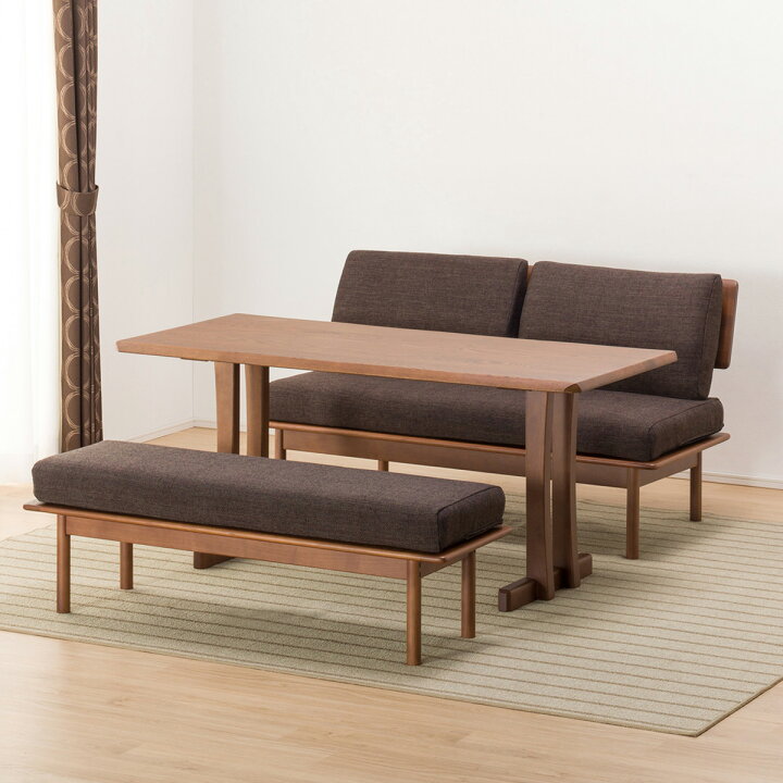 楽天市場】[幅150cm] リビングダイニングテーブルセット (オークエスト  