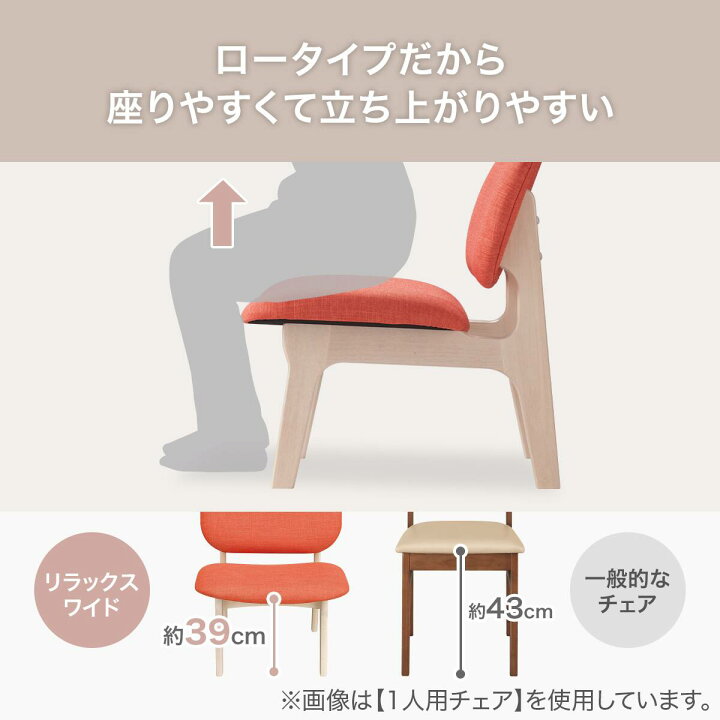 楽天市場】[幅122cm] リビングダイニング2人用ソファ (リラックス 