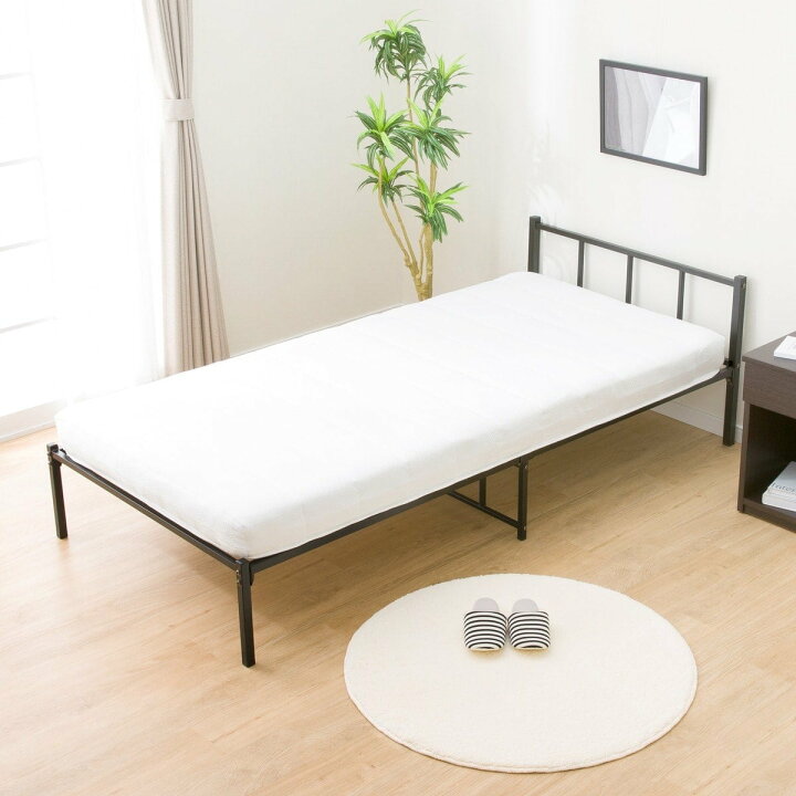 楽天市場】シングルパイプベッド(バジーナF) ニトリ 【玄関先迄納品 