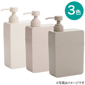 詰め替え袋がそのまま入るスクエアボトルラック(エムスラッシュ 400mL)　【玄関先迄納品】 ニトリ