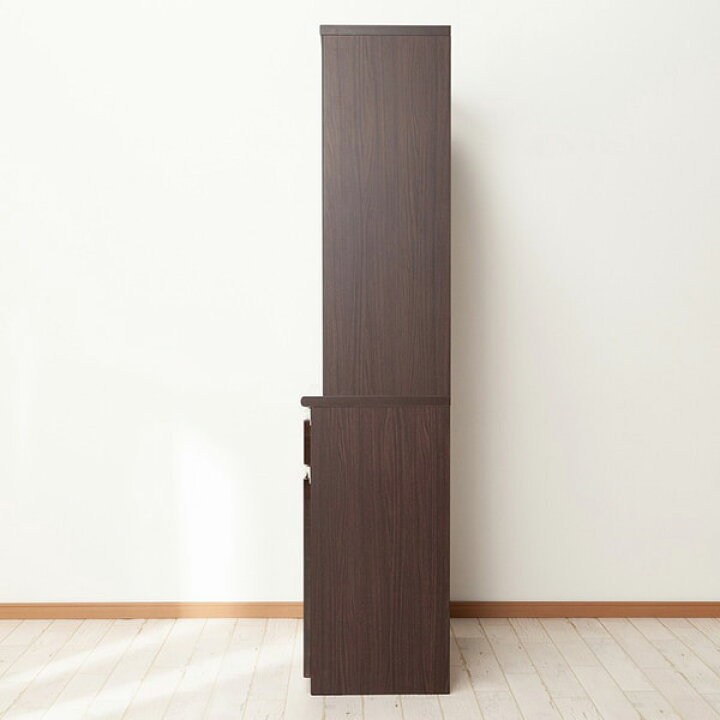楽天市場】[幅70cm] 食器棚 (アルミナ2 70DB) 【配送員設置商品】 【5 