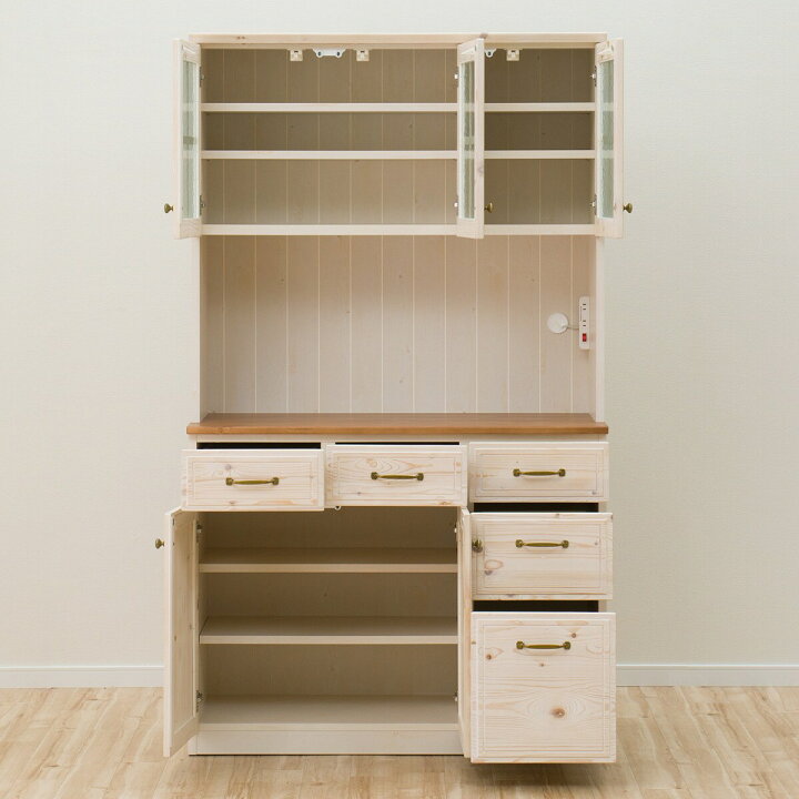 楽天市場】[幅105cm] キッチンボード (シナモ105 WH) ニトリ 【配送員 