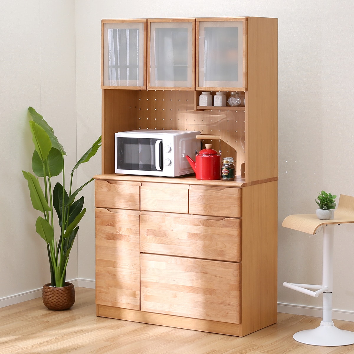 ニトリ 食器棚 - 食器棚・キッチンボードの人気商品・通販・価格比較 