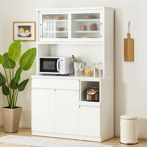 [120cm] Lb`{[h ( W[120-2TG-S WH/120-2TH-R WH) jg yzݒuiz y5Nۏ؁z