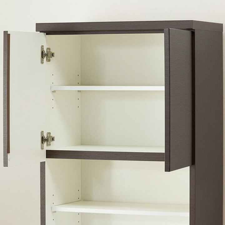 楽天市場】[幅60cm] キッチンボード (レジューム 60TF-H DBR/60QH DBR 
