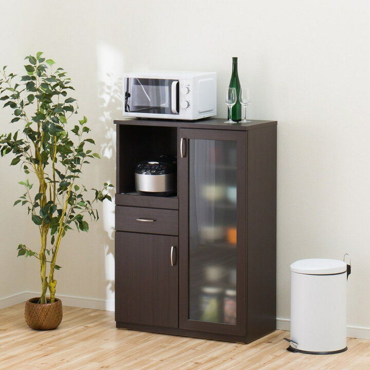 楽天市場】[幅80cm] レンジボード (コパン T 80MRB) ニトリ 【配送員 
