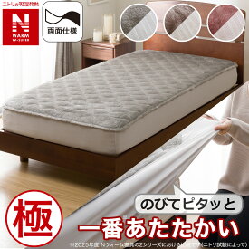 両面使える BOXパッド(NウォームWSP A2512)　ニトリ 【玄関先迄納品】