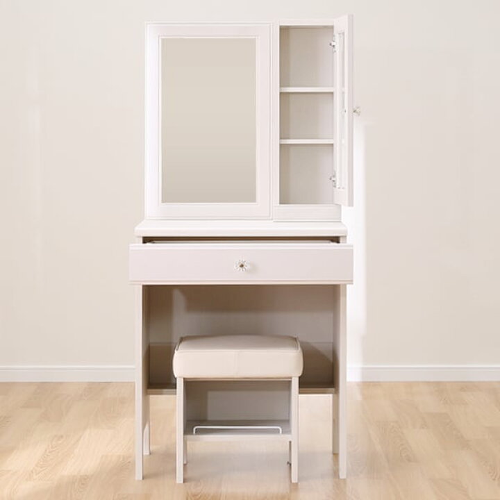 楽天市場】[幅59cm] ドレッサー (フェリベーネ FEL1360 WH) ニトリ 